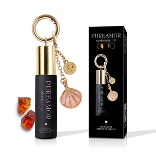 Amber Noir | P2 Keychain Roll-On Pheromone Perfume | 6 ml