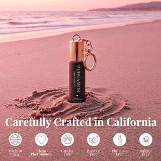 Amber Noir | P2 Pheromone Perfume | 06 ML Keychain Roll on Perfume