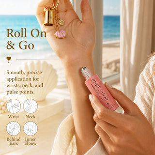 Saffron Rouge | P3 Keychain Roll-On Pheromone Perfume | 6 ml