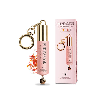 Saffron Rouge | P3 Pheromone Perfume | 06 ML Keychain Roll on Perfume