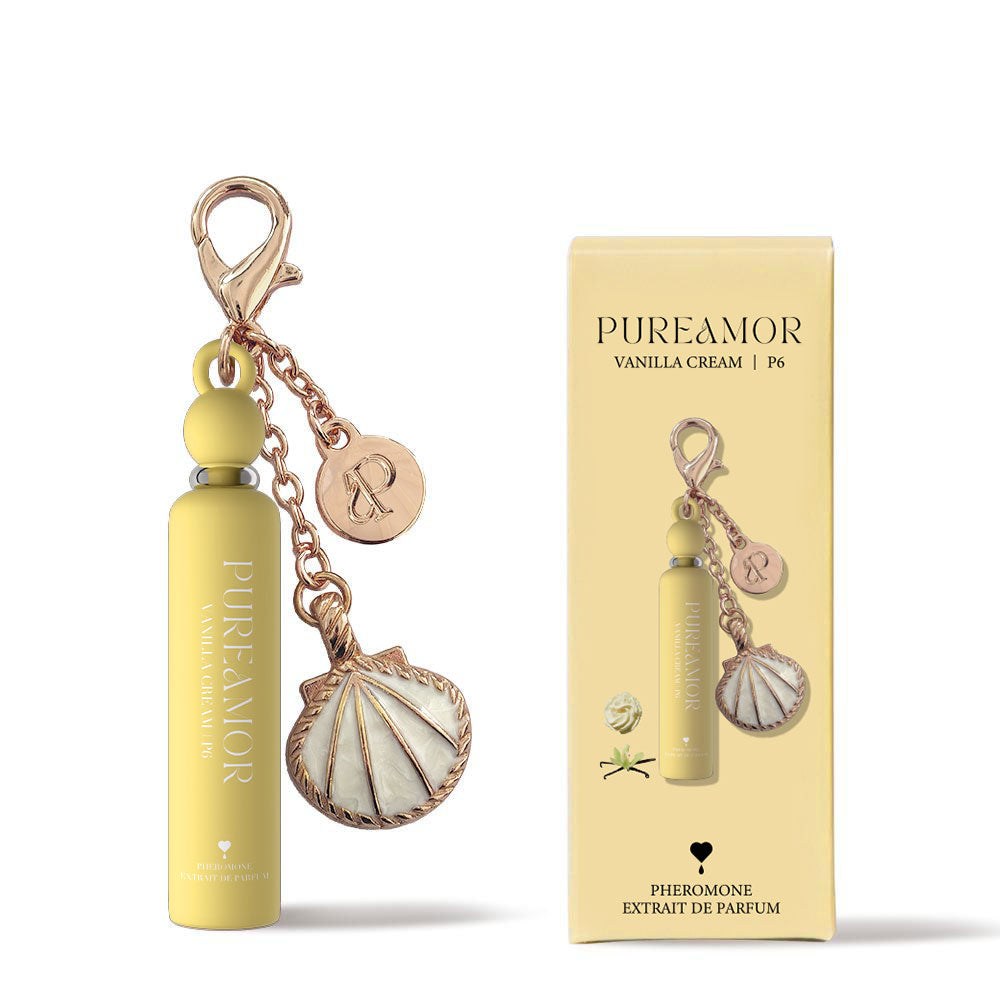 Vanilla Cream Pheromone Perfume Oil Keychain - 2ml Mini