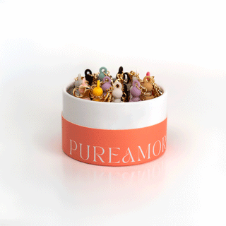 Pureamor Discovery Set featuring thirteen 2ml keychain perfumes.