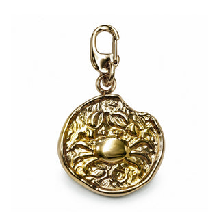 14K Open Zodiac Coin