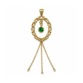 Birthstone Trio Drop Charm