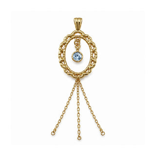 Birthstone Trio Drop Charm