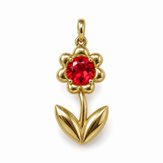 Birth Flower Charm