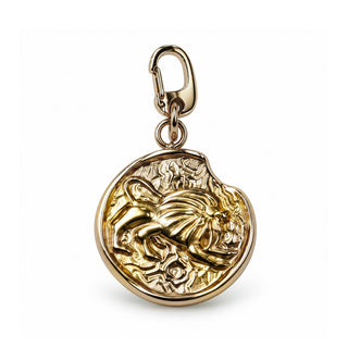 14K Open Zodiac Coin