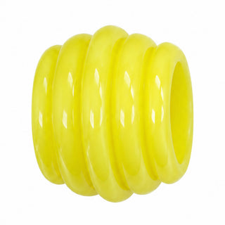 10mm Ripple Bead – Yellow