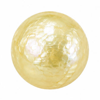 10mm Pearlescent Bead – White