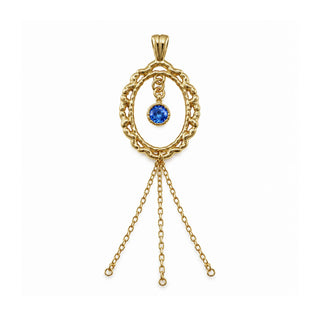 Birthstone Trio Drop Charm