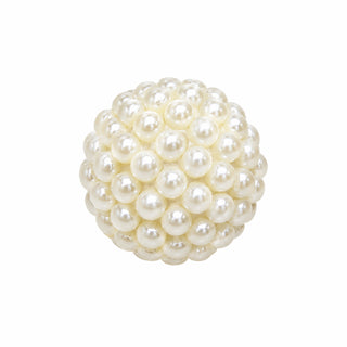 10mm Ivory Pom Bead