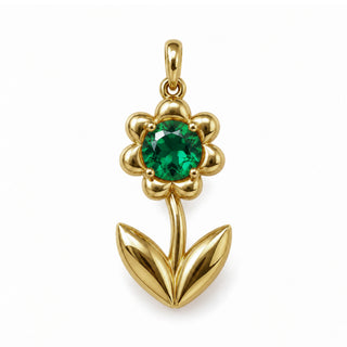 Birth Flower Charm