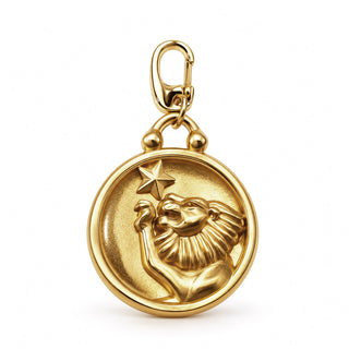 14K Zodiac Medallion