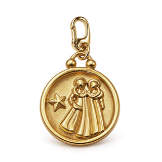 14K Zodiac Medallion