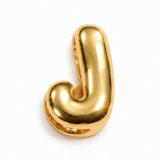 Balloon Letter Charm – J