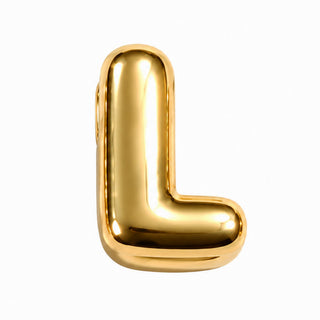 Balloon Letter Charm – L