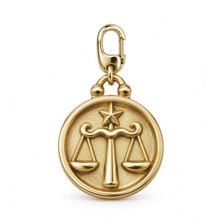 14K Zodiac Medallion