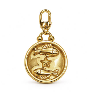 14K Zodiac Medallion