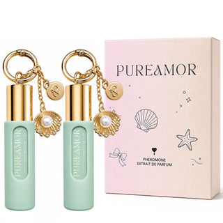 Roll-on Duo Coastal Keychain Perfume Gift Set 6ml - Pureamor