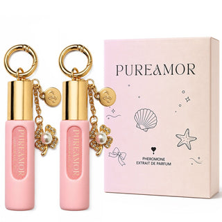 Roll-on Duo Coastal Keychain Perfume Gift Set 6ml - Pureamor