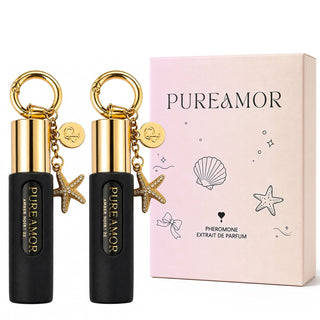 Roll-on Duo Coastal Keychain Perfume Gift Set 6ml - Pureamor