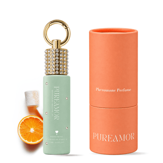 Roll-on Rhinestone Keychain Perfume 15ml - Pureamor