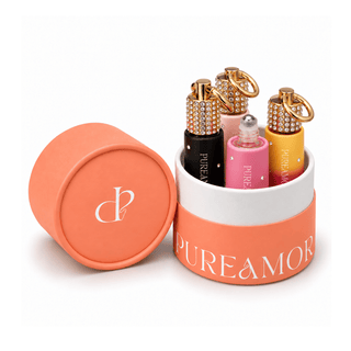 Roll-on Rhinestone Keychain Perfume 15ml - Pureamor