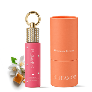 Roll-on Rhinestone Keychain Perfume 15ml - Pureamor