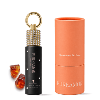 Roll-on Rhinestone Keychain Perfume 15ml - Pureamor