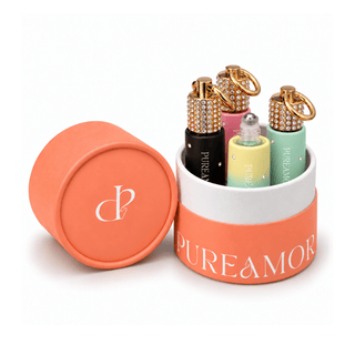 Roll-on Rhinestone Keychain Perfume 15ml - Pureamor