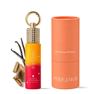 Roll-on Rhinestone Keychain Perfume 15ml - Pureamor