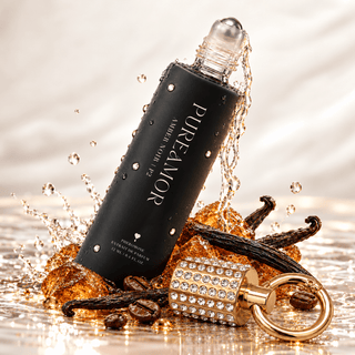 Roll-on Rhinestone Keychain Perfume 15ml - Pureamor