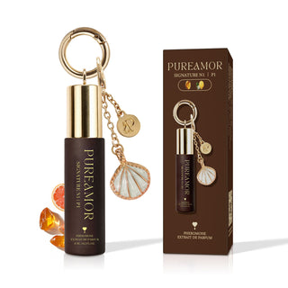 Roll-on Seashell Keychain Perfume 6ml - Pureamor