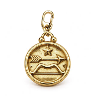 14K Zodiac Medallion