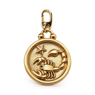 14K Zodiac Medallion