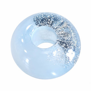 White Ice Flower Bead