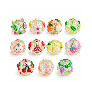 Hand-Painted Bead Mix – No.1