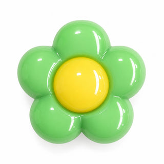 16mm Flower Bead – Green