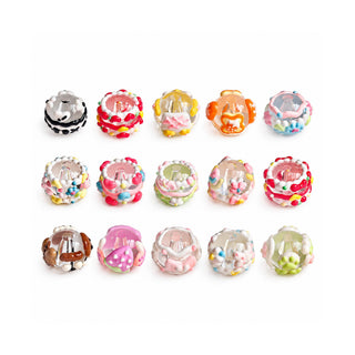 Hand-Painted Bead Mix – No.2