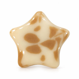 Two-Tone Star Bead – Beige