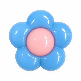 16mm Flower Bead – Blue