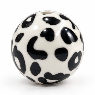 Leopard Print Bead – Beige