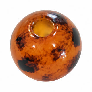 16mm Leopard Jelly Bead – Red Brown
