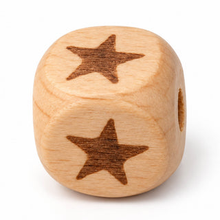 12mm Beech Wood Cube