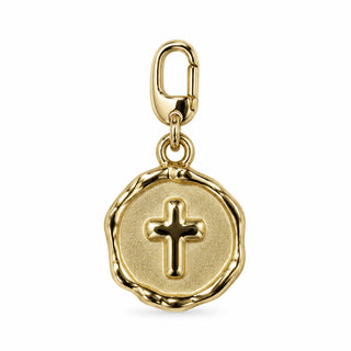 14K Cross Medallion