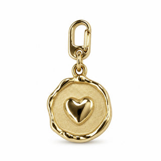 14K Heart Medallion
