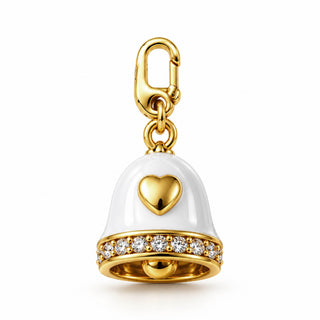Enamel Bell – White