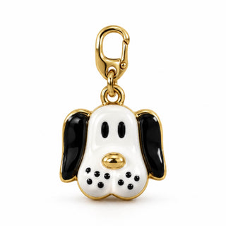 Enamel Puppy – White