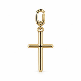 14K Polished Cross