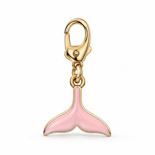 Enamel Whale Tail – Pink